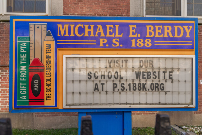 PS 188 Michael E. Berdy is a public school located in Brooklyn, NY.