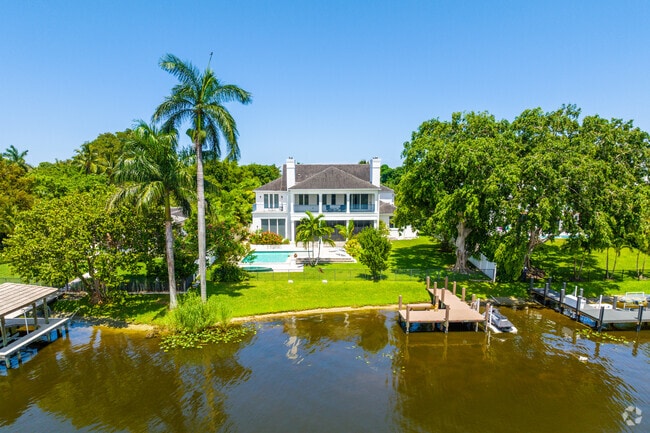 Relax by Downtown Delray waterfront home and enjoy serene  views.