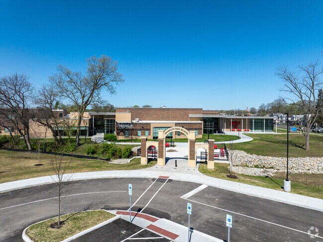 High School students have the opportunity to attend classes at this brand new building.