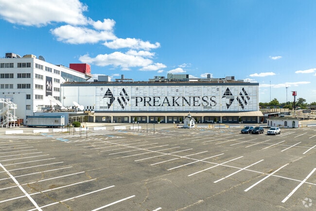 The Pimlico Race Course is a staple in the Central Park Heights region of Baltimore, MD.