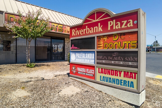 Riverbank Plaza is one of several shopping centers in the West Riverbank area.