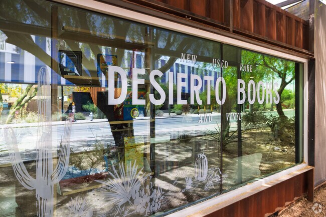 Pick up your next read at Desierto Books, located near Kroeger.