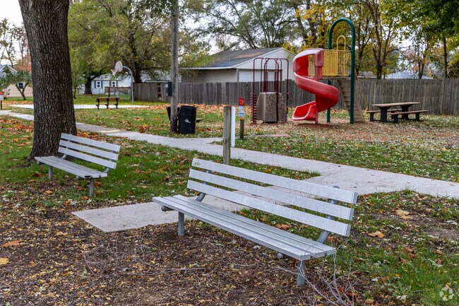 West End Park includes a playground.