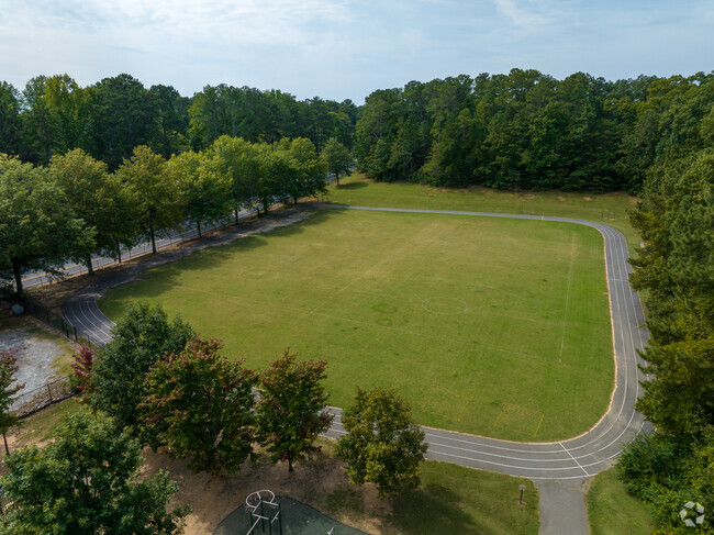 The running track at Tritt Elementary School .