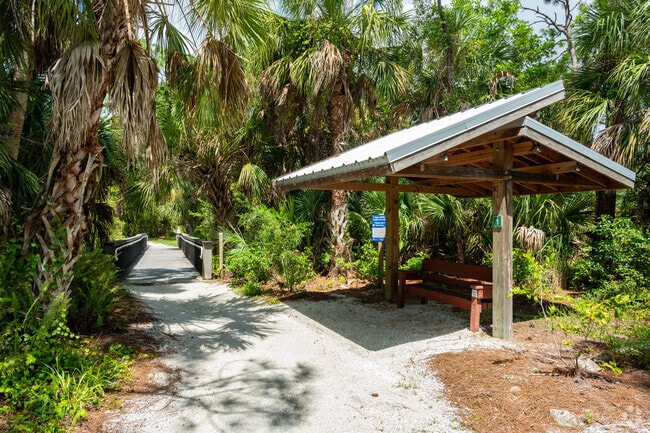 Lemon Bay Park has miles of walking trails to enjoy nature and bird watching.