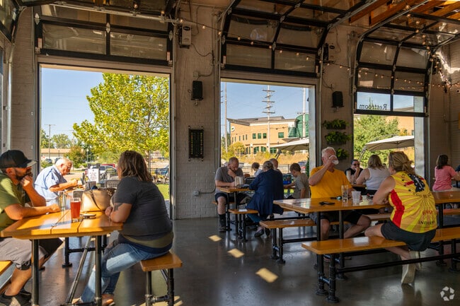 Goshen Brewing Company draws frequent Benton visitors.