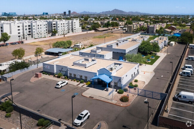 SLAM Elementary School can be found near the southeast side of Tempe.