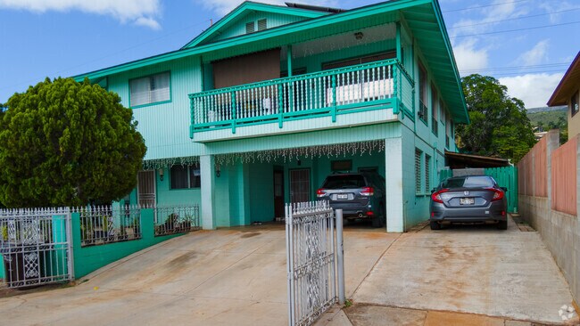 These quaint and colorful homes provide place for the Lahaina locals to call their own.