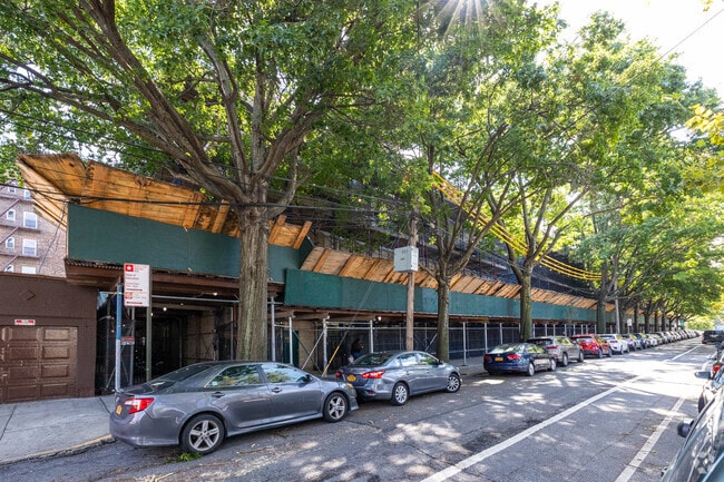 Energy Tech High School is in a residential area.