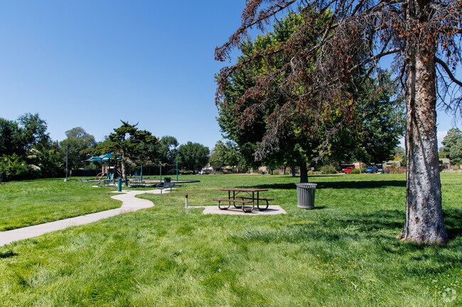Gregory Lopez Park is a large park with plenty of room to play.