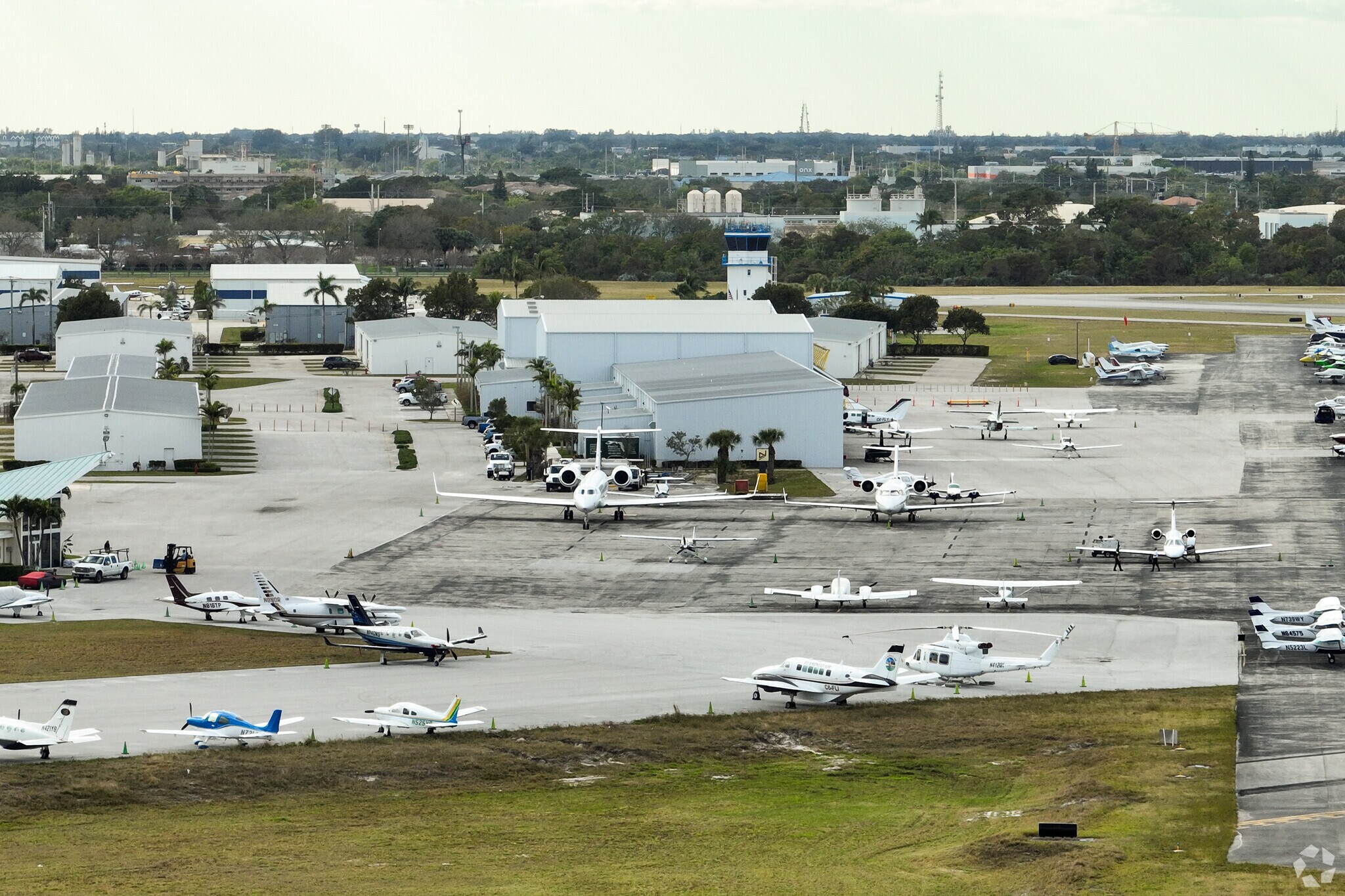The Pompano Beach Airport is offering private plane access to the area.