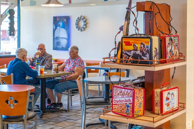 Swiss Manor residents can enjoy hand-crafted sandwiches at Jitters Lunchbox.