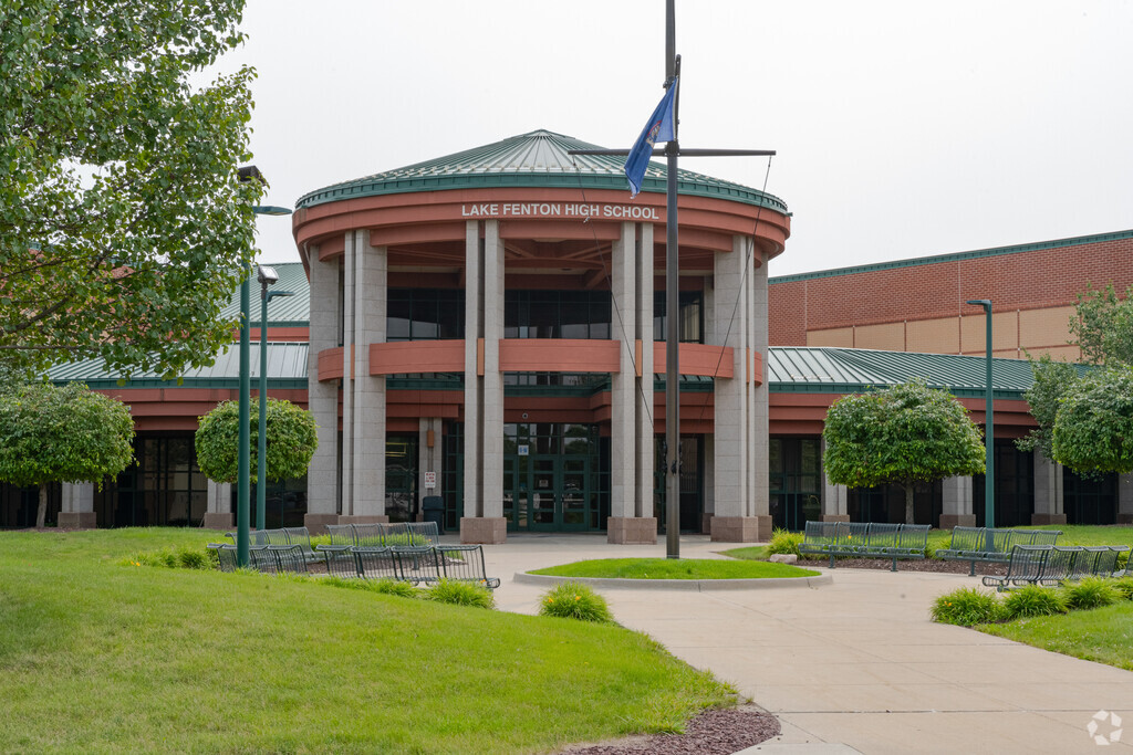 Lake Fenton High School building in Fenton.