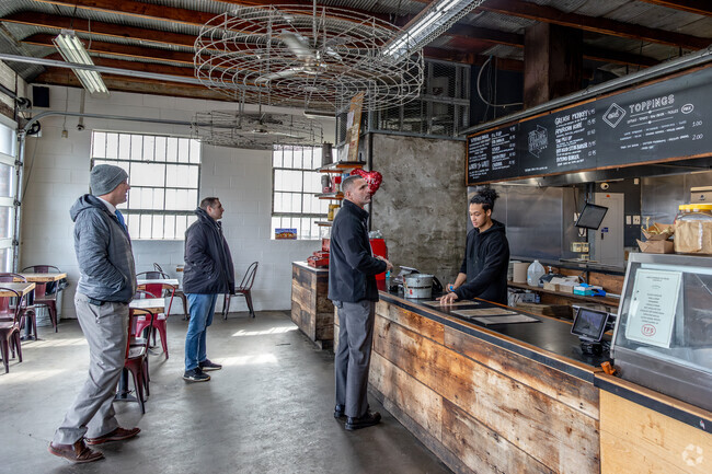 The Filling Station on 9W in West Haverstraw serves delicious all-natural burgers in a retro gas station setting.