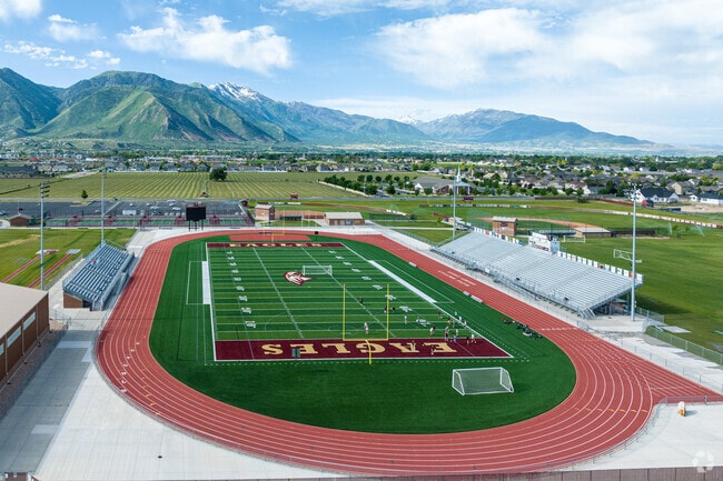 Maple Mountain High School is located in the Spanish Fork neighborhood.