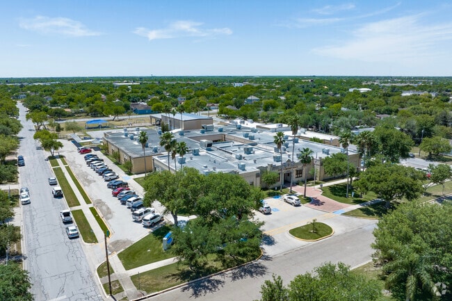 Bowie Elementary School is located in downtown Harlingen on W Lincoln Ave.