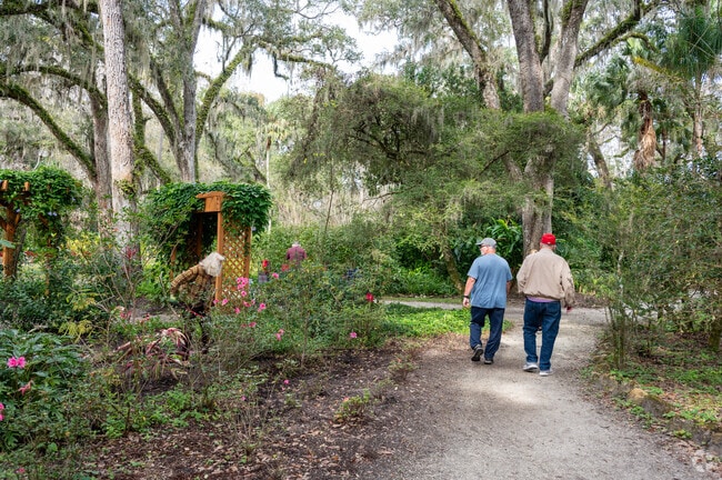 The grounds in Sugar Mill Botanical Gardens in Port Orange are fully volunteer maintained.