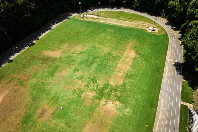 Sports Field at the Ridgeview Charter School in ITP Sandy Springs, Atlanta GA.