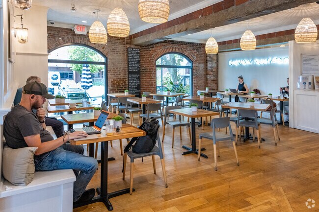 Enjoy a meal at Planet City, the go to vegetarian restaurant in Fox Point.