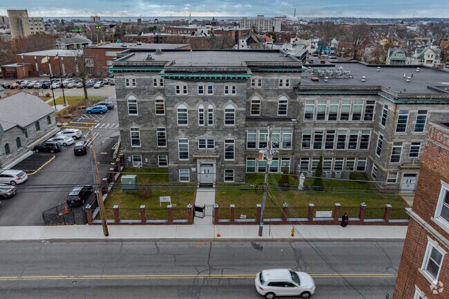 Catholic Academy of Bridgeport-St. Augustine Academy at 63 Pequonnock Street in Bridgeport, CT.