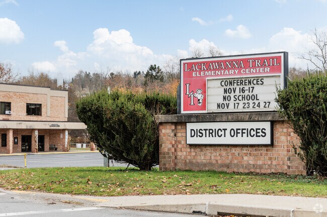 Lackawanna Trail Elementary Center in Factoryville, PA has 44% of students proficient in math.