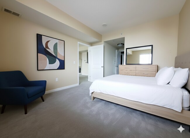 Bedroom (virtually staged)