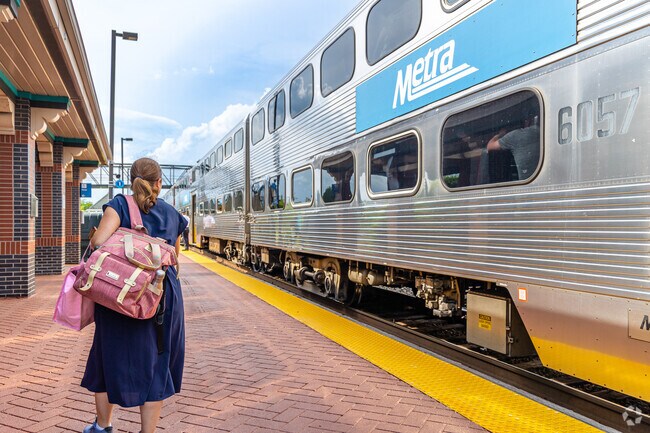 Tullamore commuters can access the Metra train at the Mundelein station.
