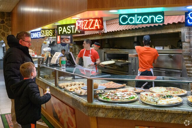 Frank's Pizza in Oakland is situated right by the Oakland MVC.