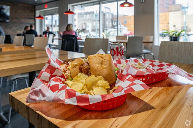 Deli Ohio, near OJays Parkway, has daily sandwich specials.