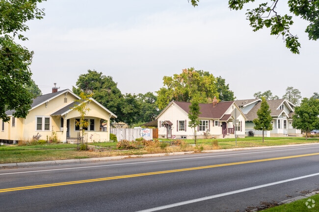 Many homes in the Rose Park neighborhood are located across from local parks.