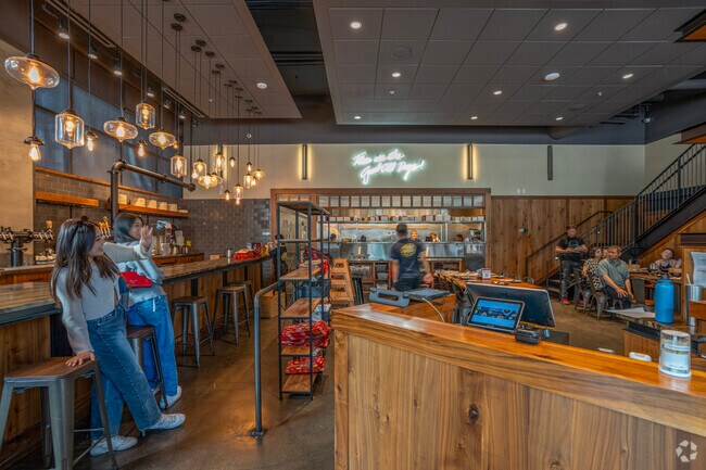 Enjoy some dumplings and noodles at Dough Zone near the Northwest Bellevue neighborhood.