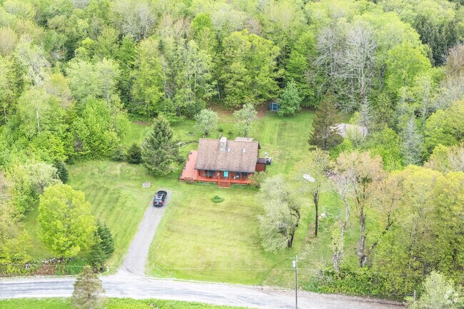 Homes in Savoy are usually found on large parcels with surrounding woodlands.
