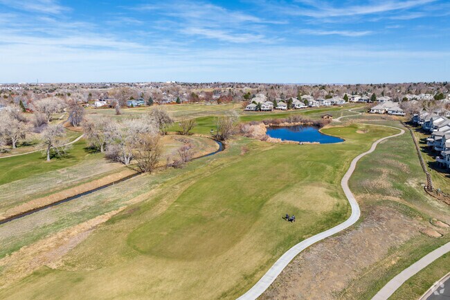 Legacy Ridge Golf Course is an 18 Hole links style course with a majestic mountain backdrop.