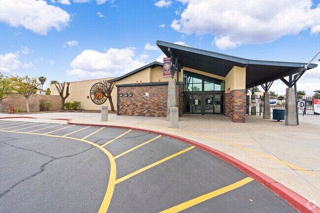 A view of the Daniel N. Buchanan Elementary School buildings from the street.