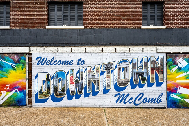 McComb has a downtown district teaming with life.