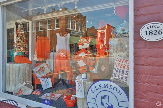 New Boutique offers many options to support the Clemson Tigers in Pendleton, SC.