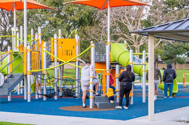 Sigler Park playground is a favorite for families near Midway City.