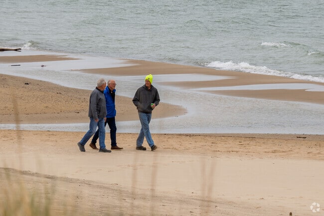 Warren Dunes State Park, near Shorewood-Tower Hills-Harbert, is popular year-round.