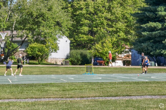 Meet up with friends at Recreation Drive Park for a game of pickle ball.