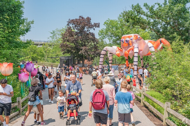 The Cleveland Metroparks Zoo, in Old Brooklyn, is free to Cuyahoga County residents on Mondays.