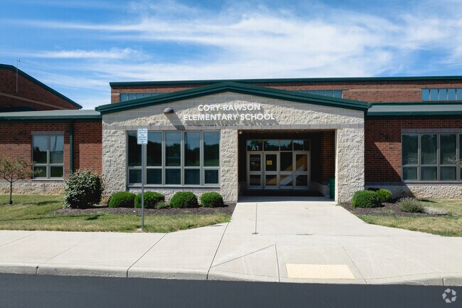 Cory Rawson Elementary welcomes eager minds.