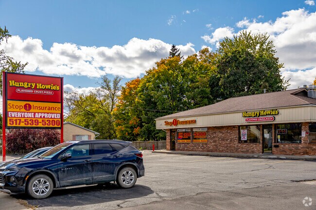 West Ganson residents looking for a tasty slice can get speedy service at nearby Hungry Howie's.