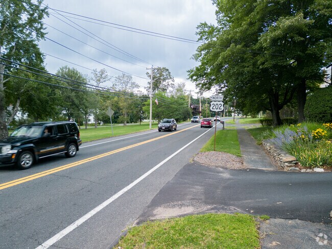 The 202 isn't considered a highway but most of Granby's main traffic come through the 202.