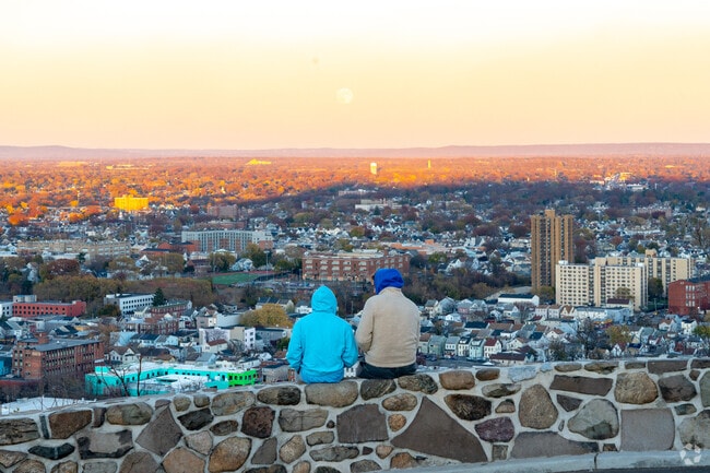 Garrett Mountain's outlooks offer an amazing view of NJ.