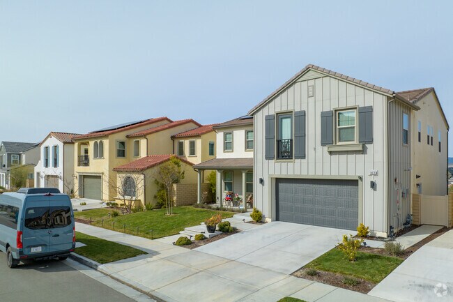 Modern farmhouse and Spanish inspired homes reflect new construction in Golden Valley Ranch.