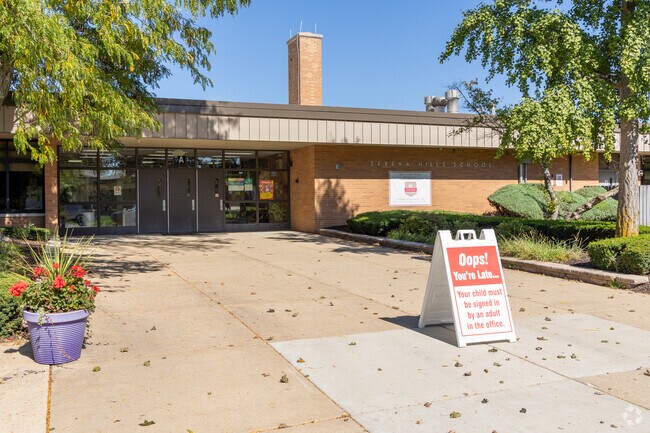 Serena Hills Public Elementary School has 328 students in North End.