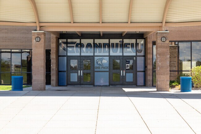Greenfield's Grandview High School is part of the Cherry Creek School District.