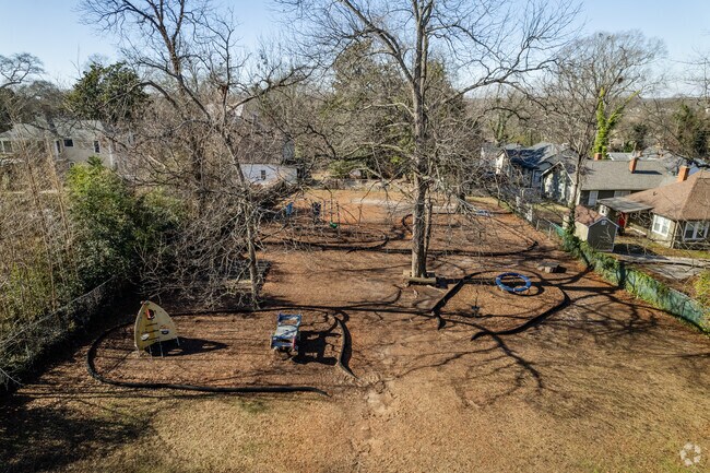 Back field at Montessori Academy