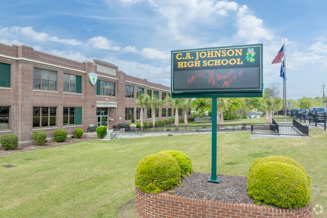 C.A. Johnson High School, near College Place, has an overall Niche rating of C.