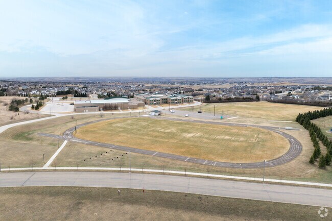 Horizon Middle School has plenty of outdoor areas for students to enjoy.